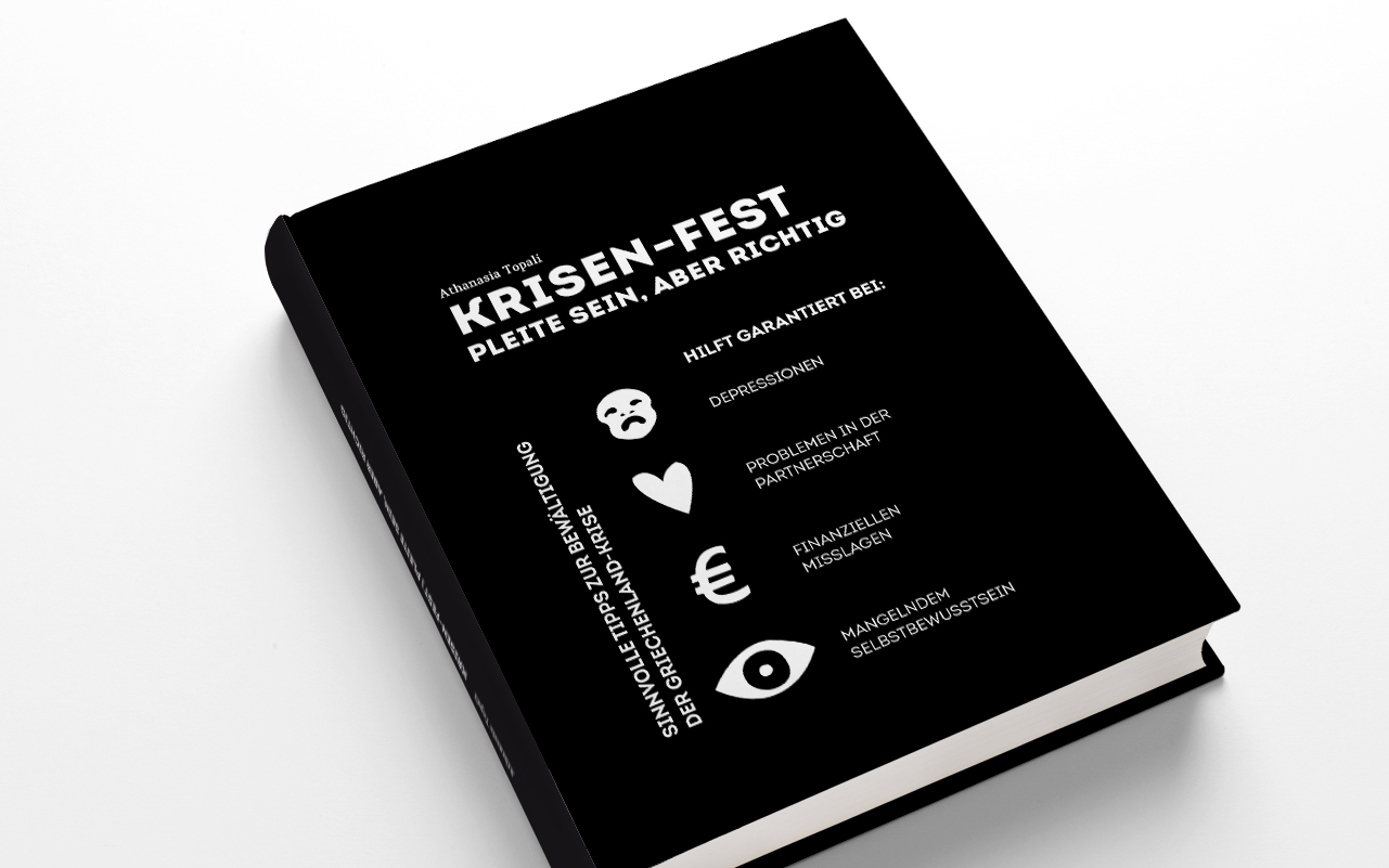 bachelorarbeit Kommunikationsdesign Cover Krise Griechenland