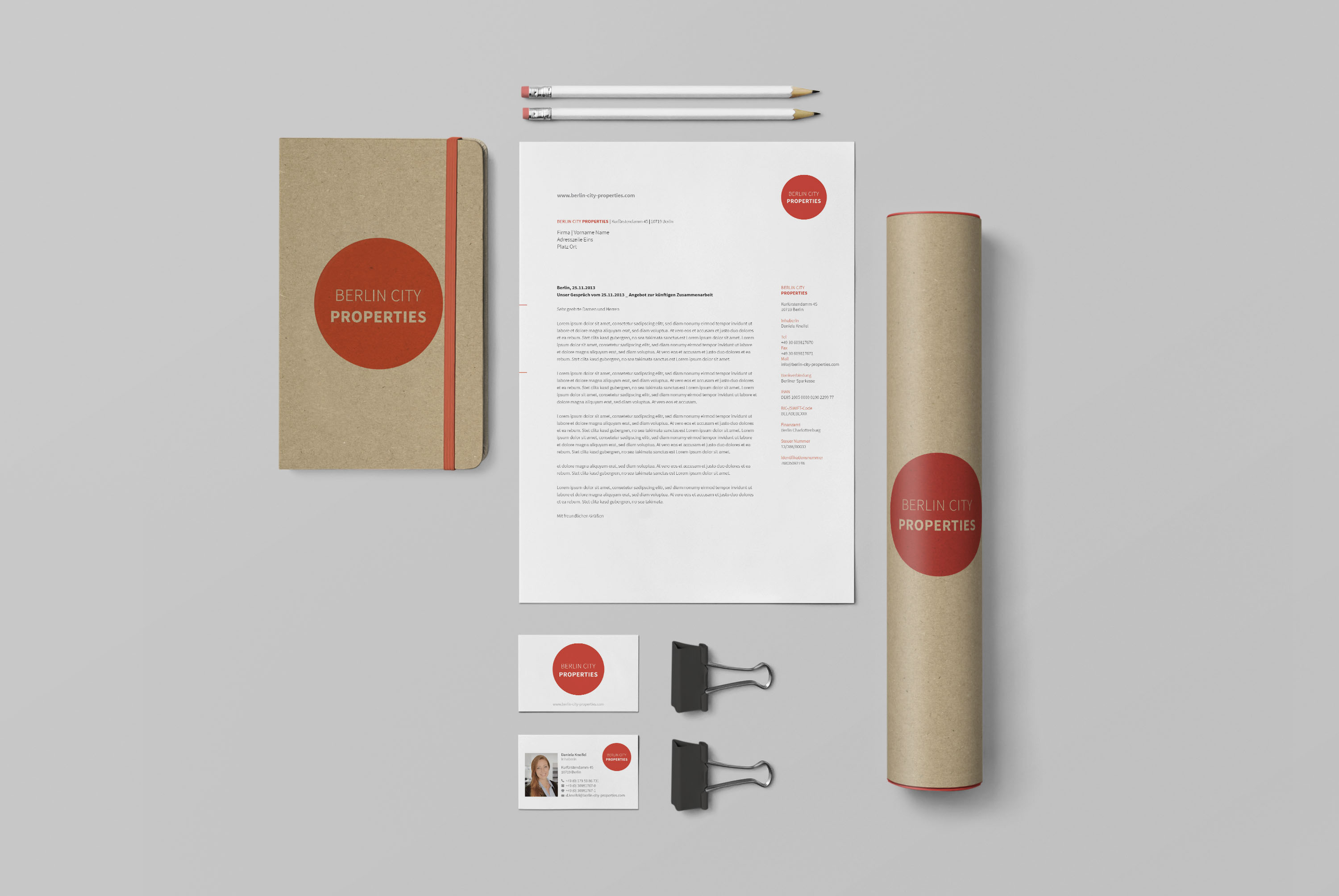 Geschäftsausstattung Corporate design