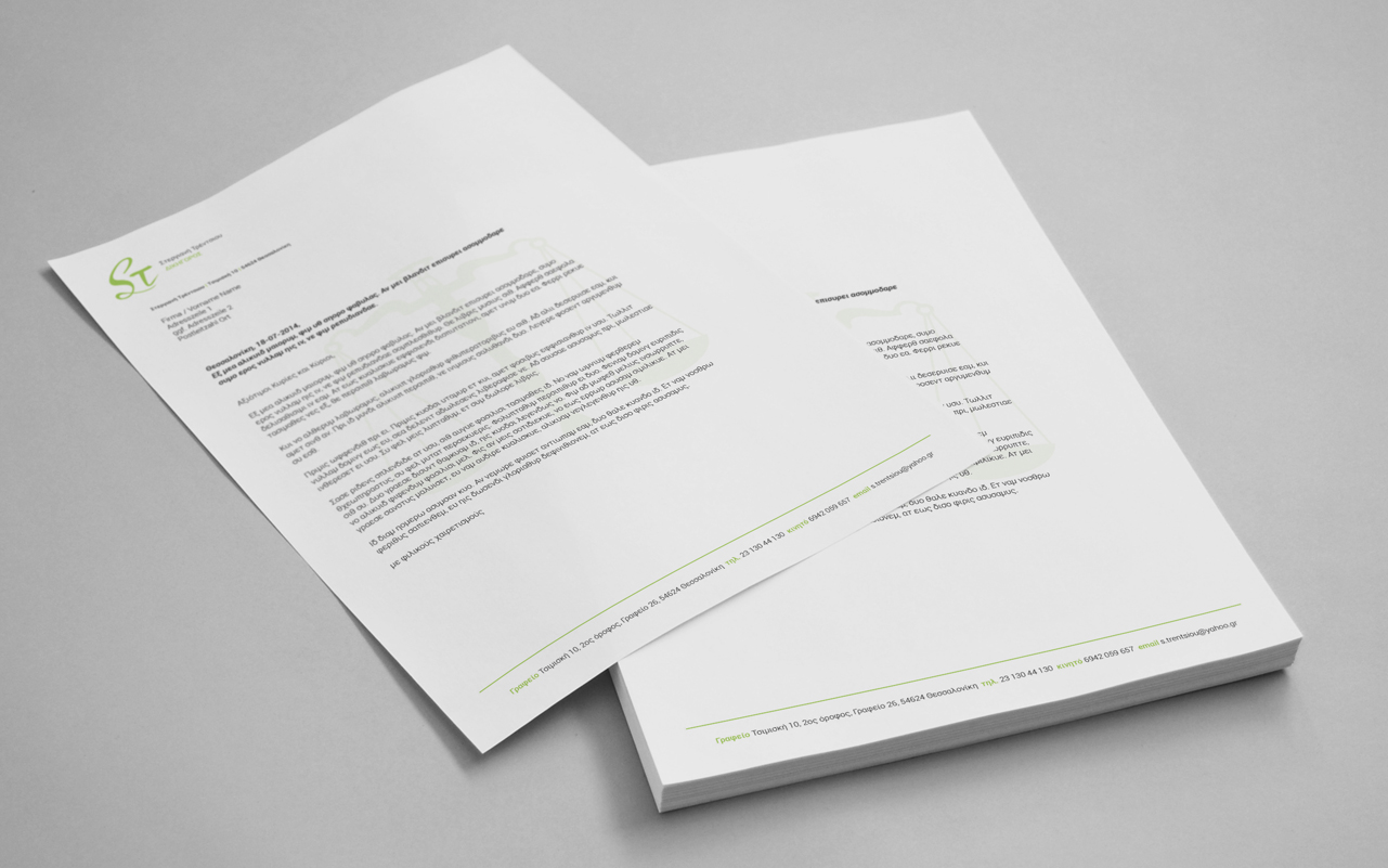 Briefbögen Corporate Design